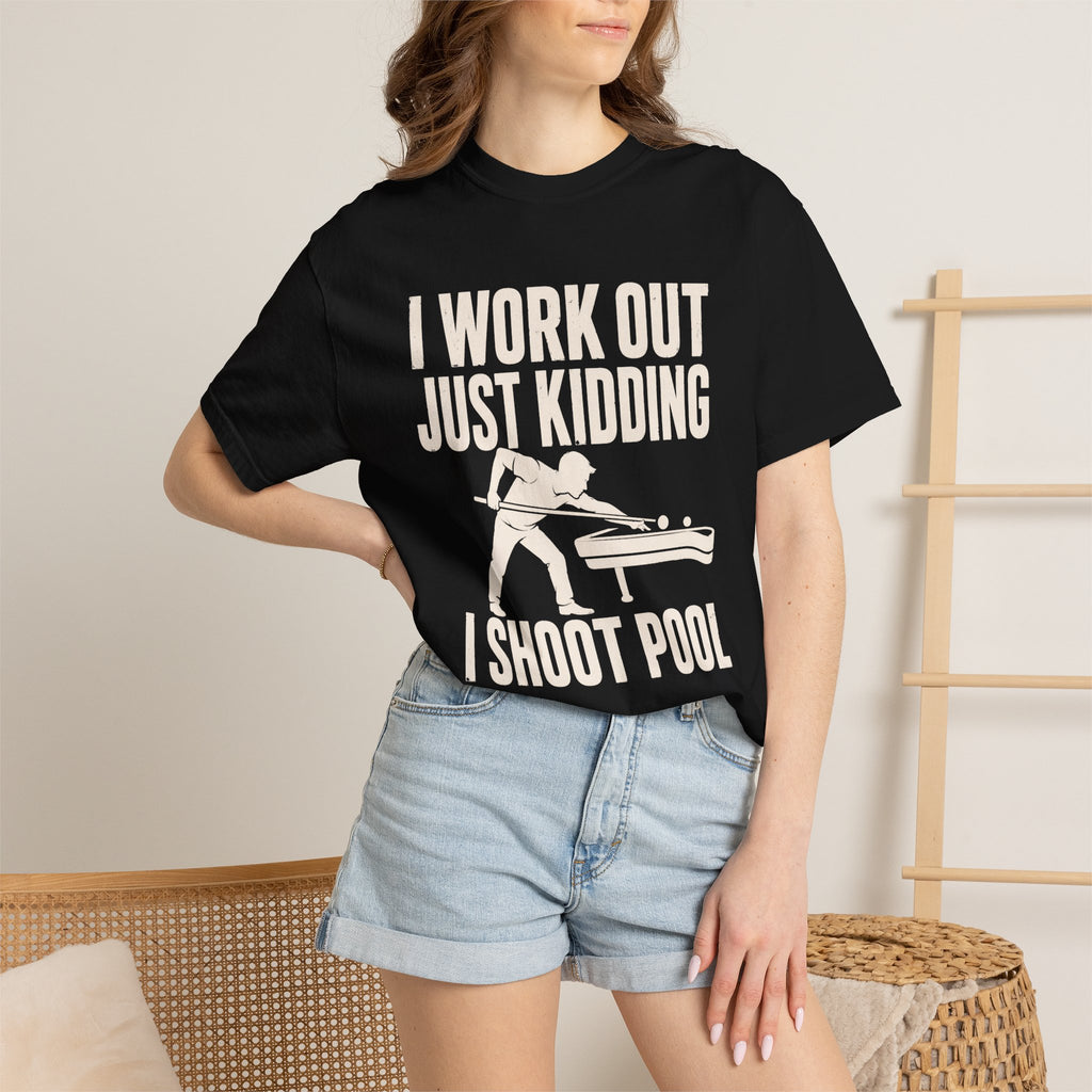 Workout Shoot Pool T-Shirt
