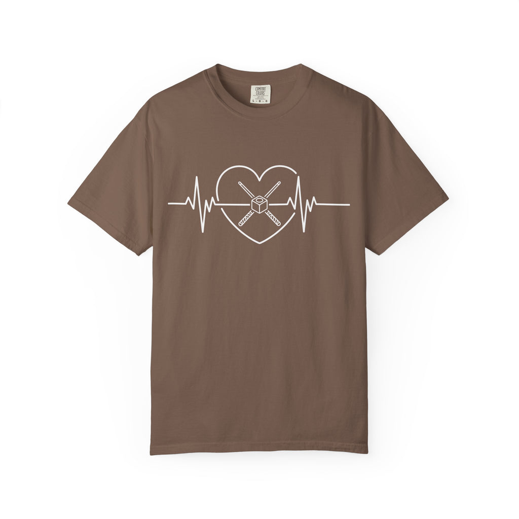 Billiard Heart EKG T-Shirt