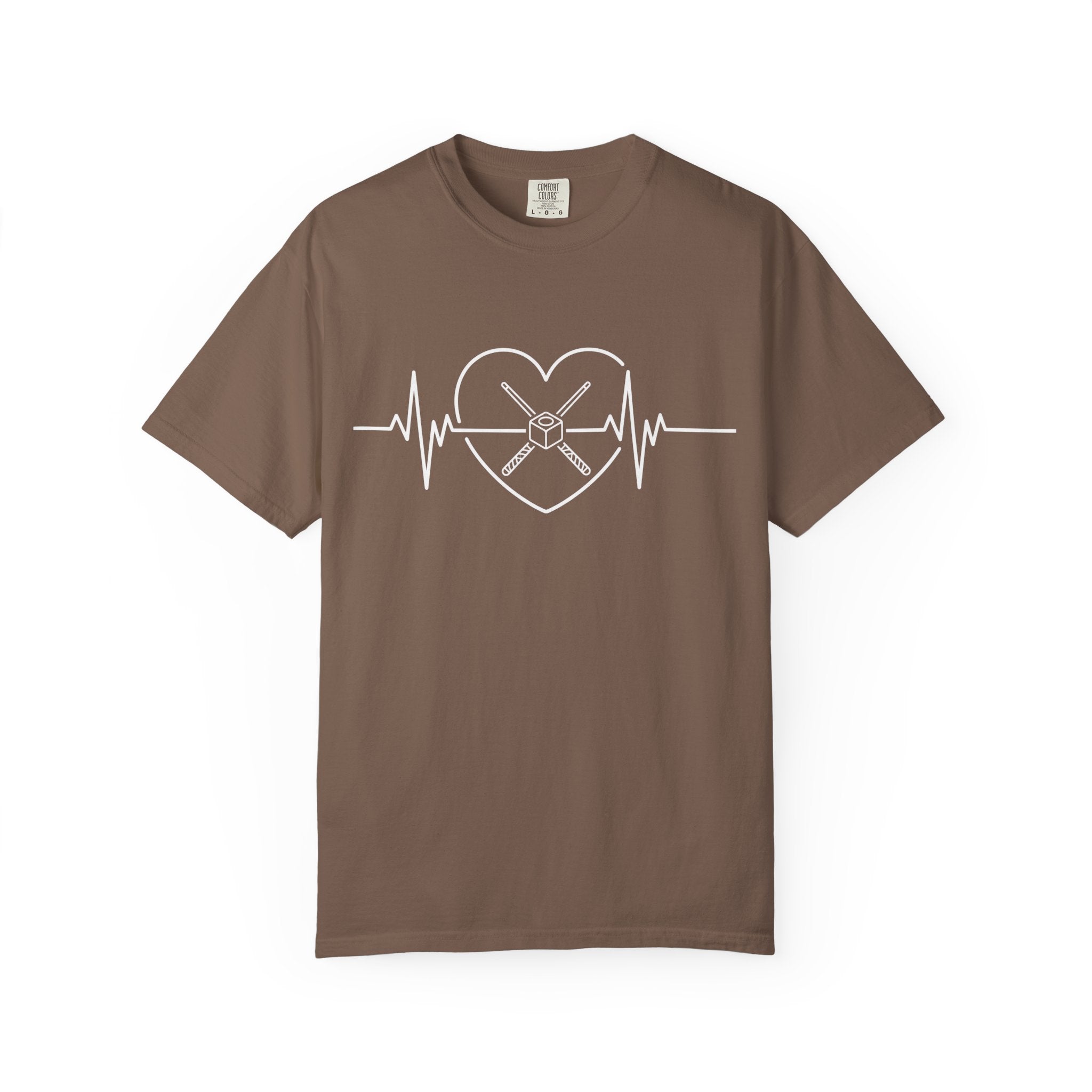 Billiard Heart EKG T-Shirt