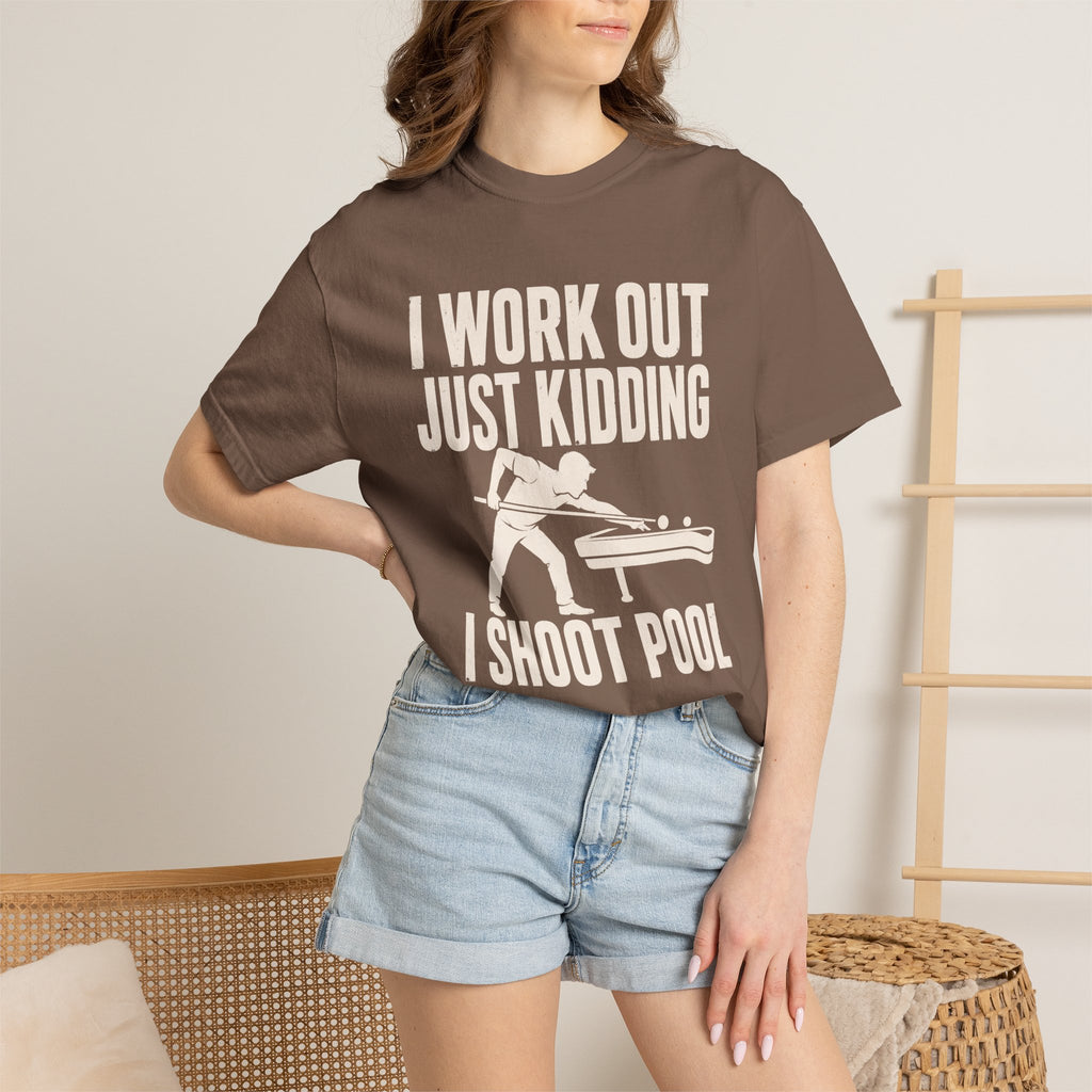 Workout Shoot Pool T-Shirt