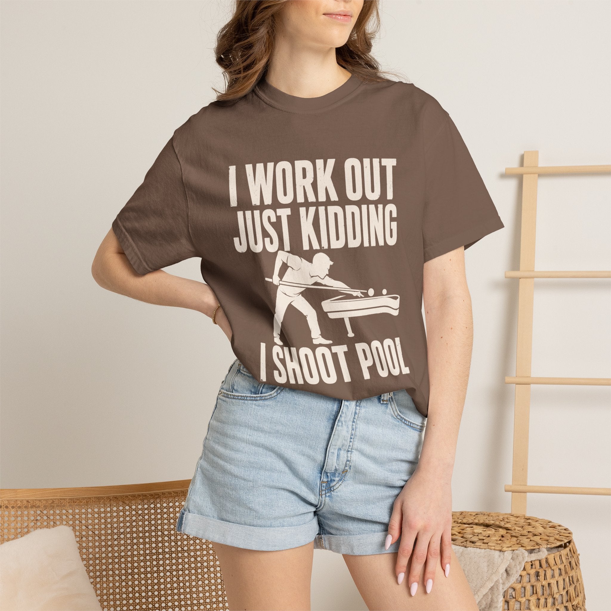 Workout Shoot Pool T-Shirt