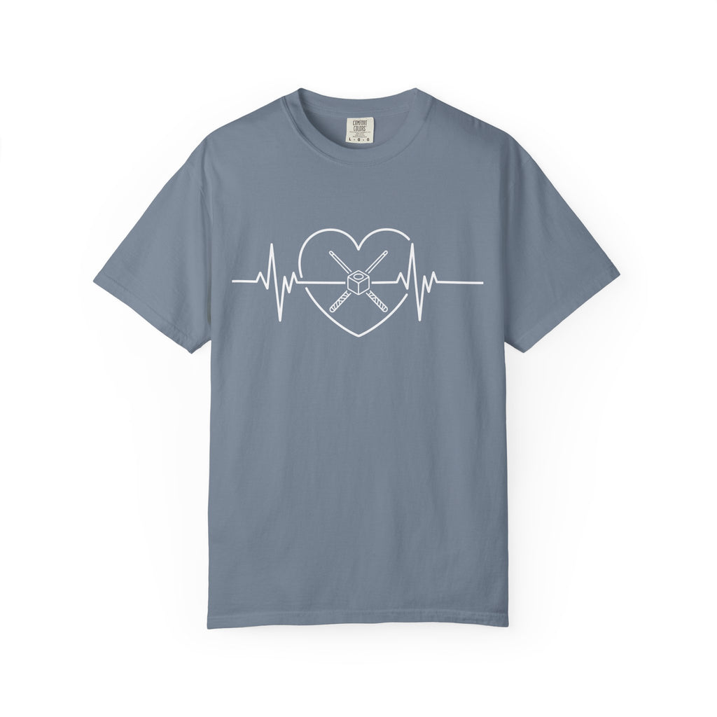 Billiard Heart EKG T-Shirt