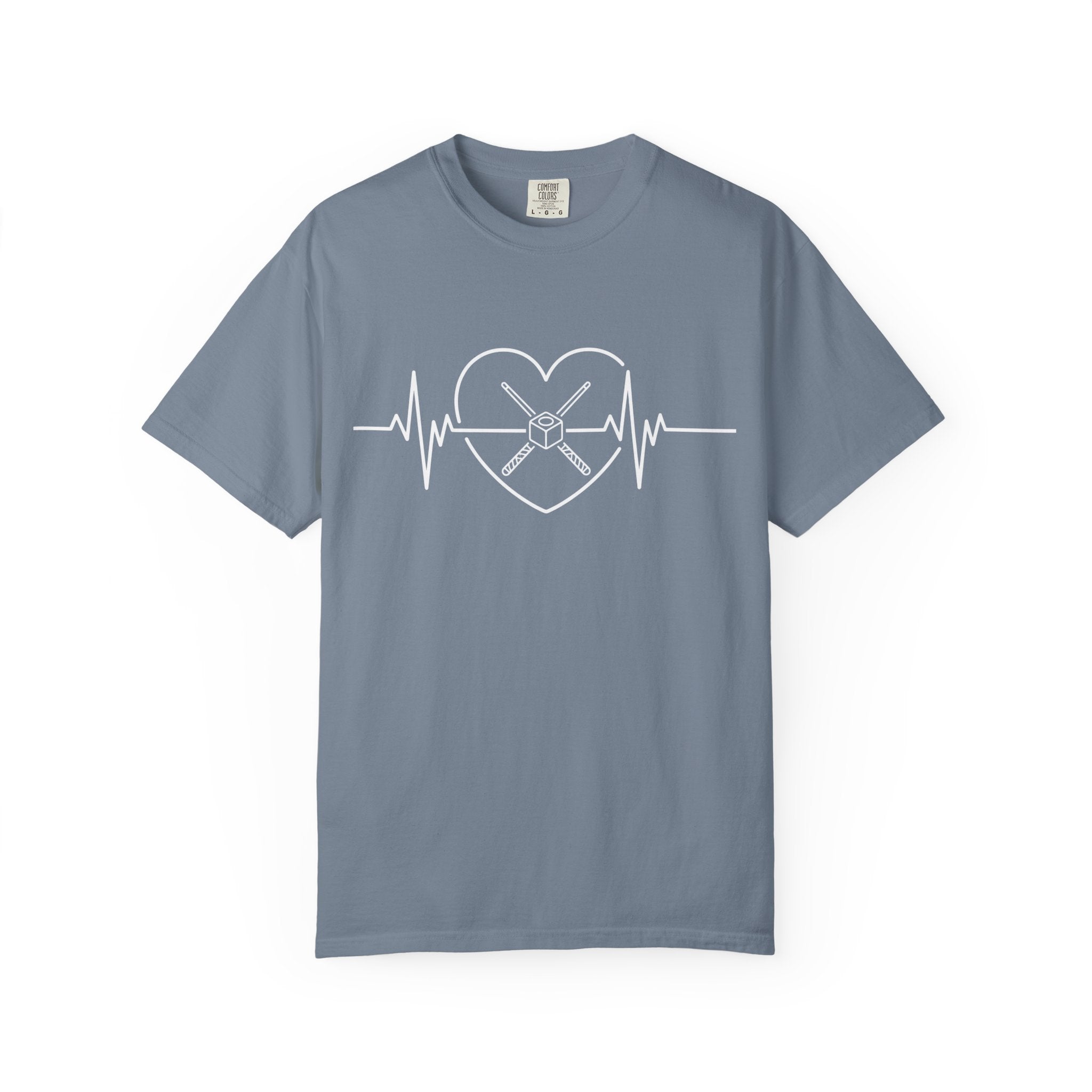 Billiard Heart EKG T-Shirt