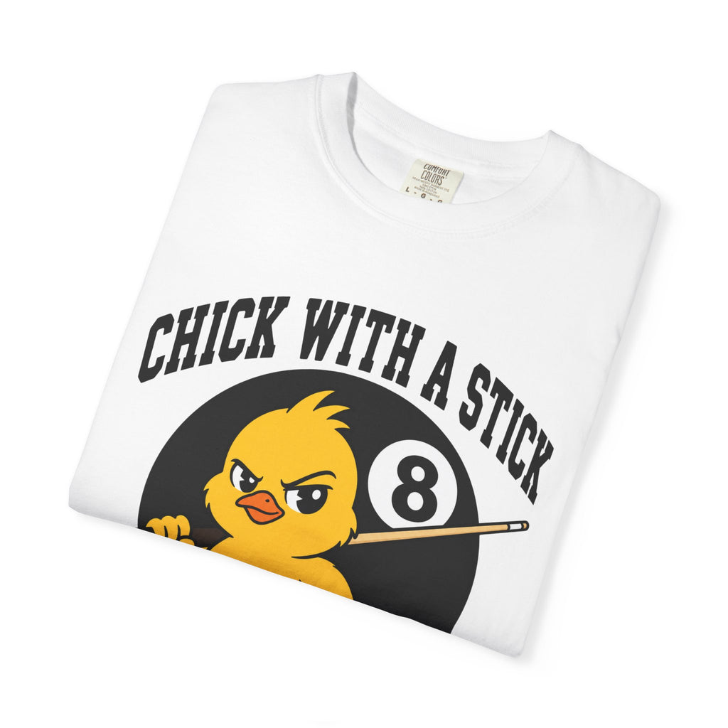 Chicke With A Stick T-Shirt
