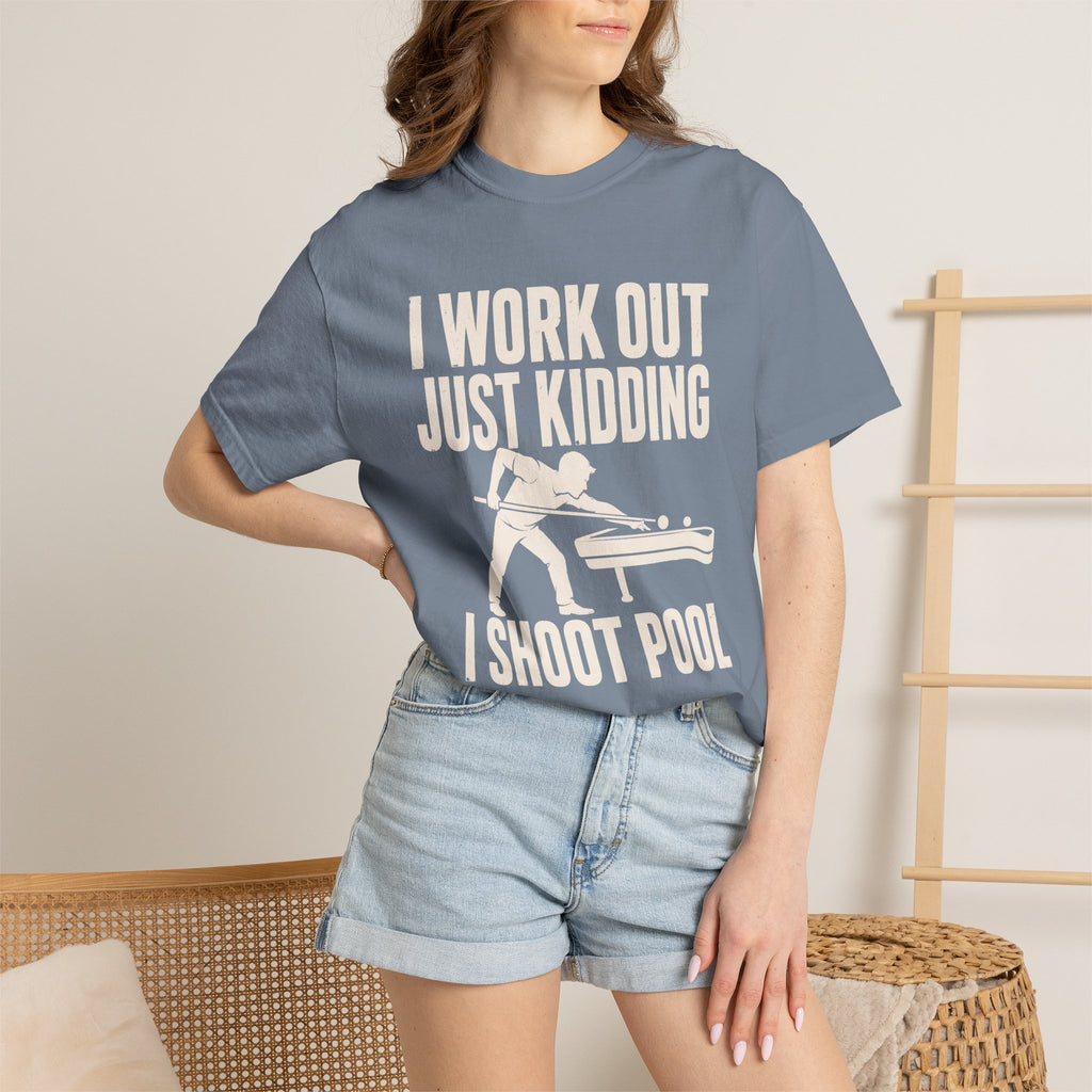 Workout Shoot Pool T-Shirt