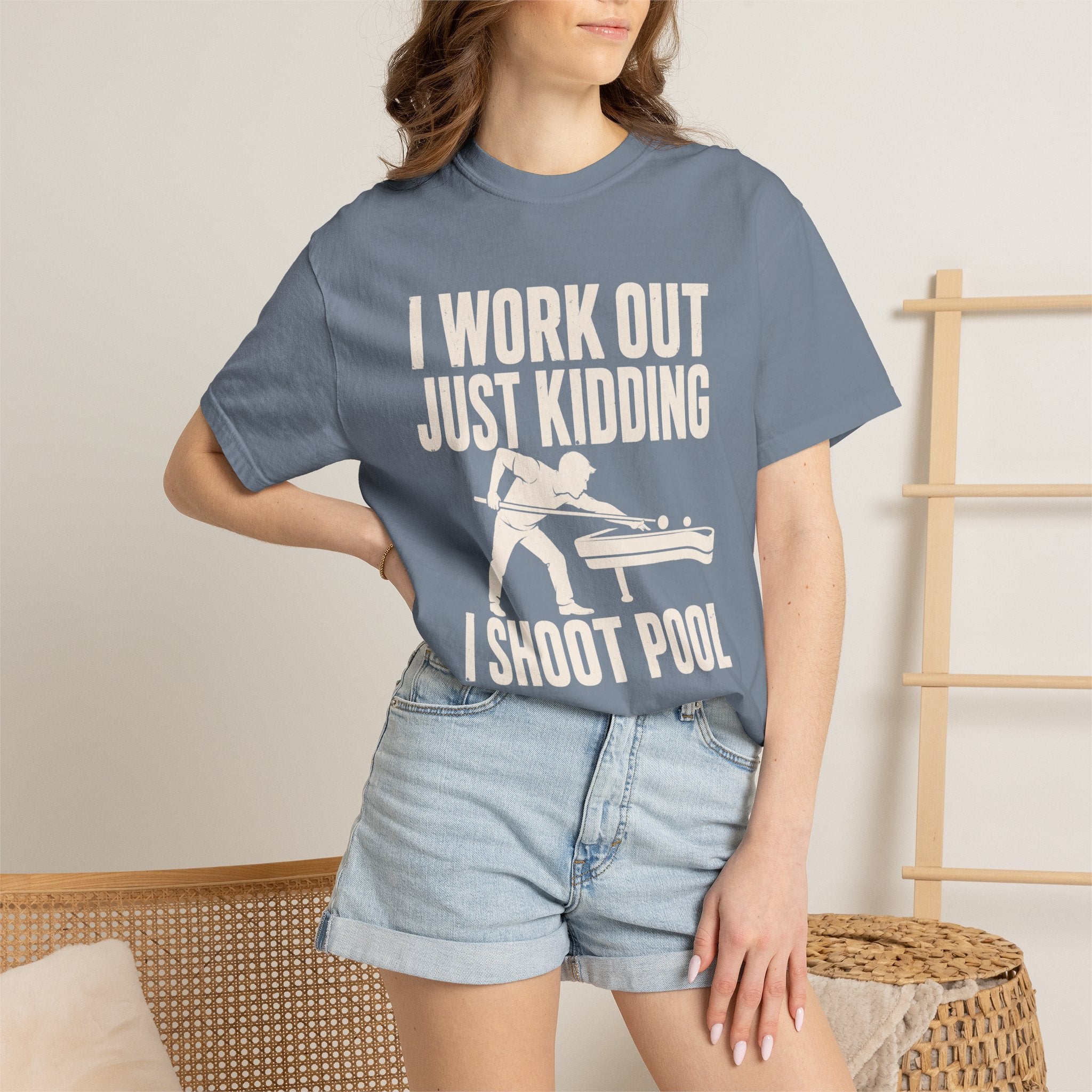Workout Shoot Pool T-Shirt