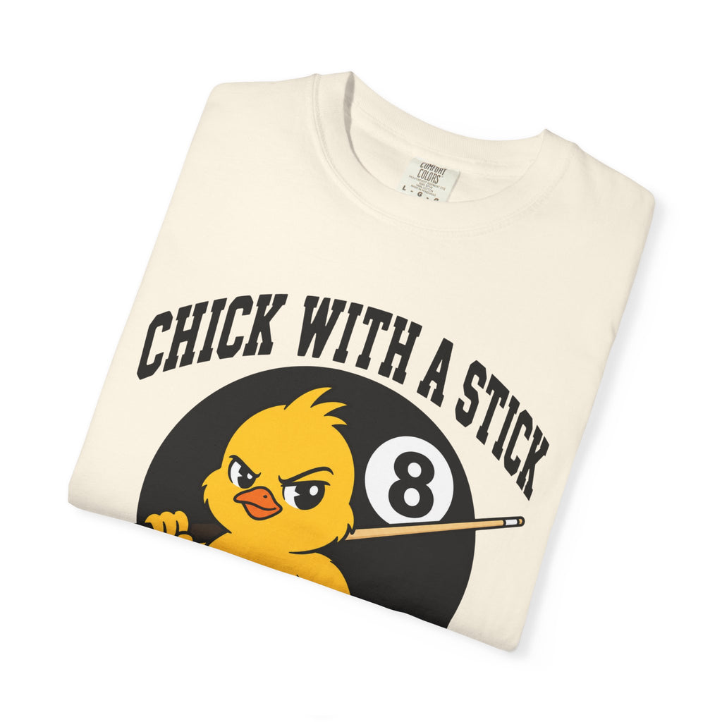 Chicke With A Stick T-Shirt