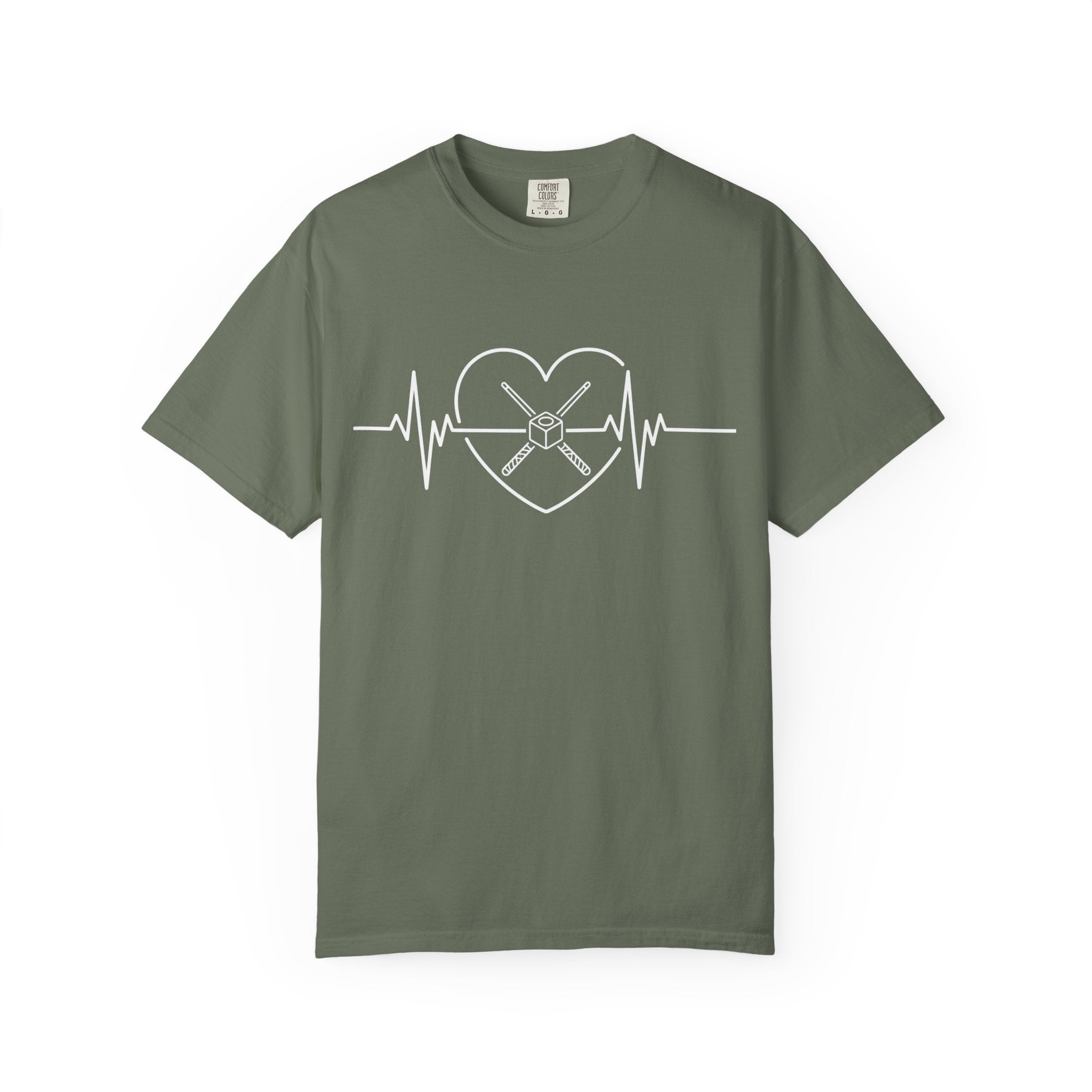 Billiard Heart EKG T-Shirt