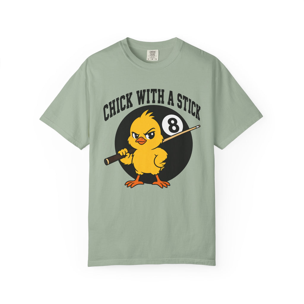 Chicke With A Stick T-Shirt