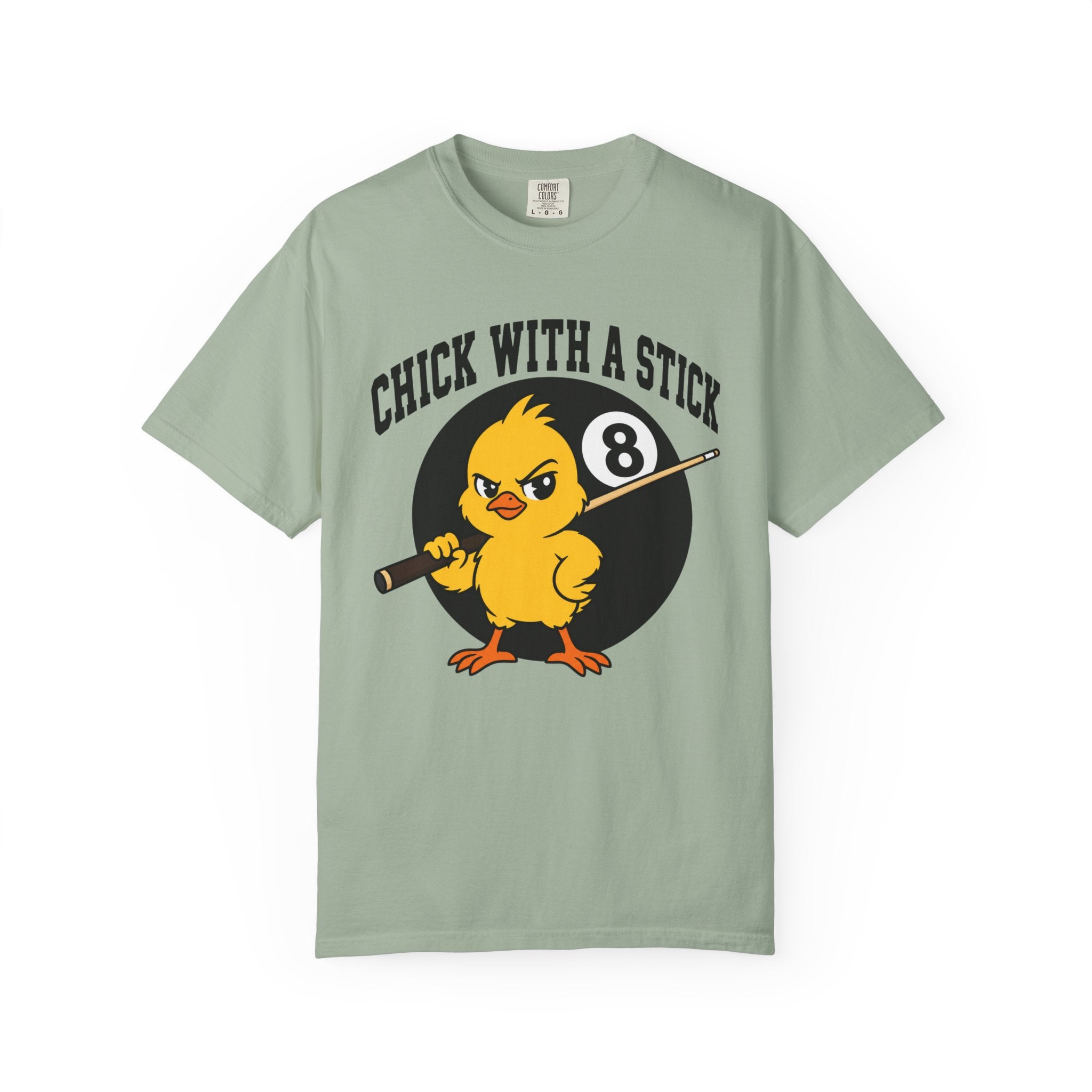 Chicke With A Stick T-Shirt