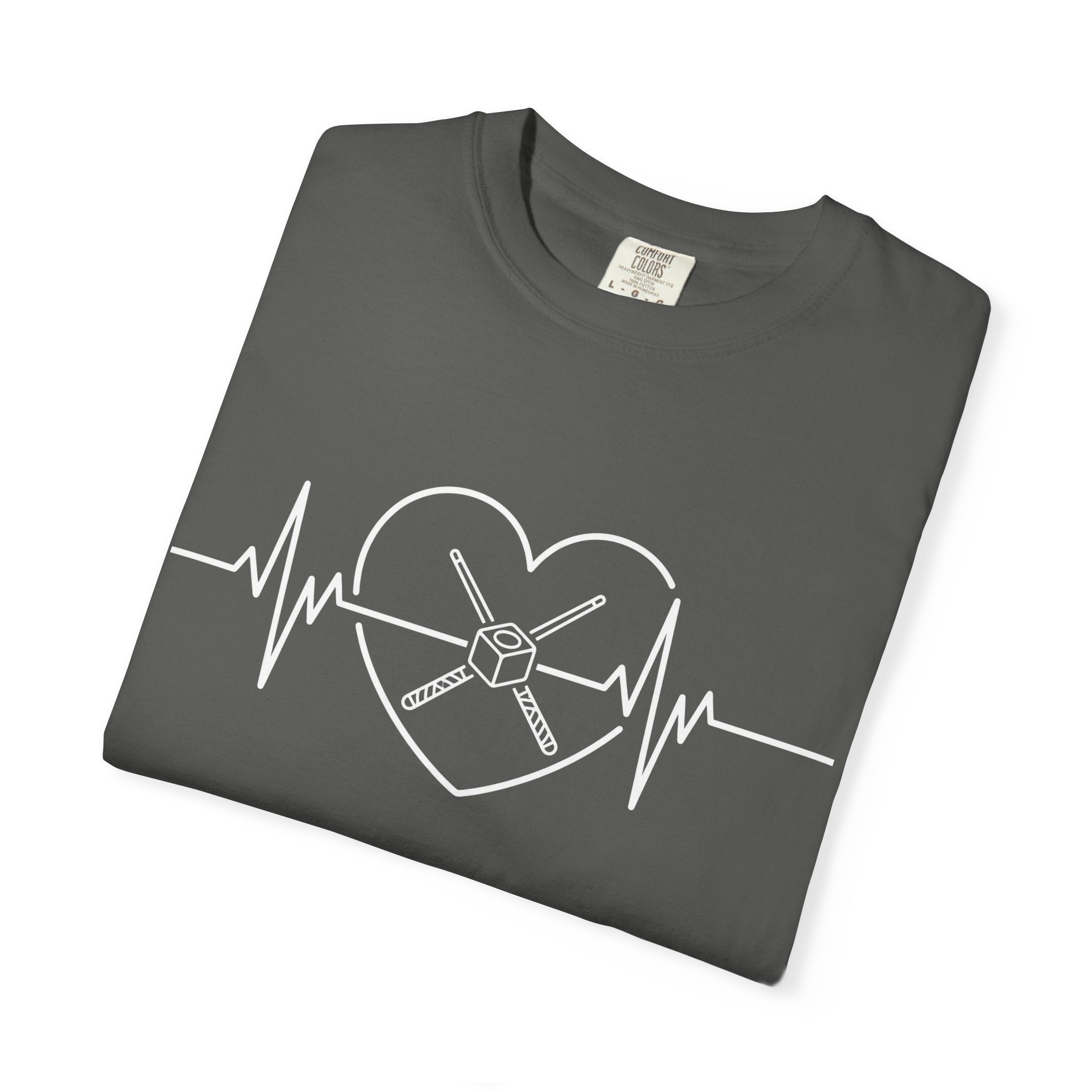 Billiard Heart EKG T-Shirt