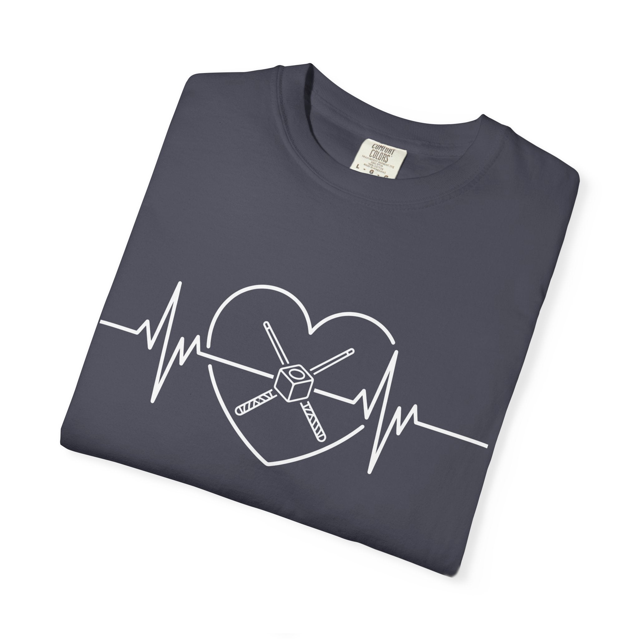 Billiard Heart EKG T-Shirt