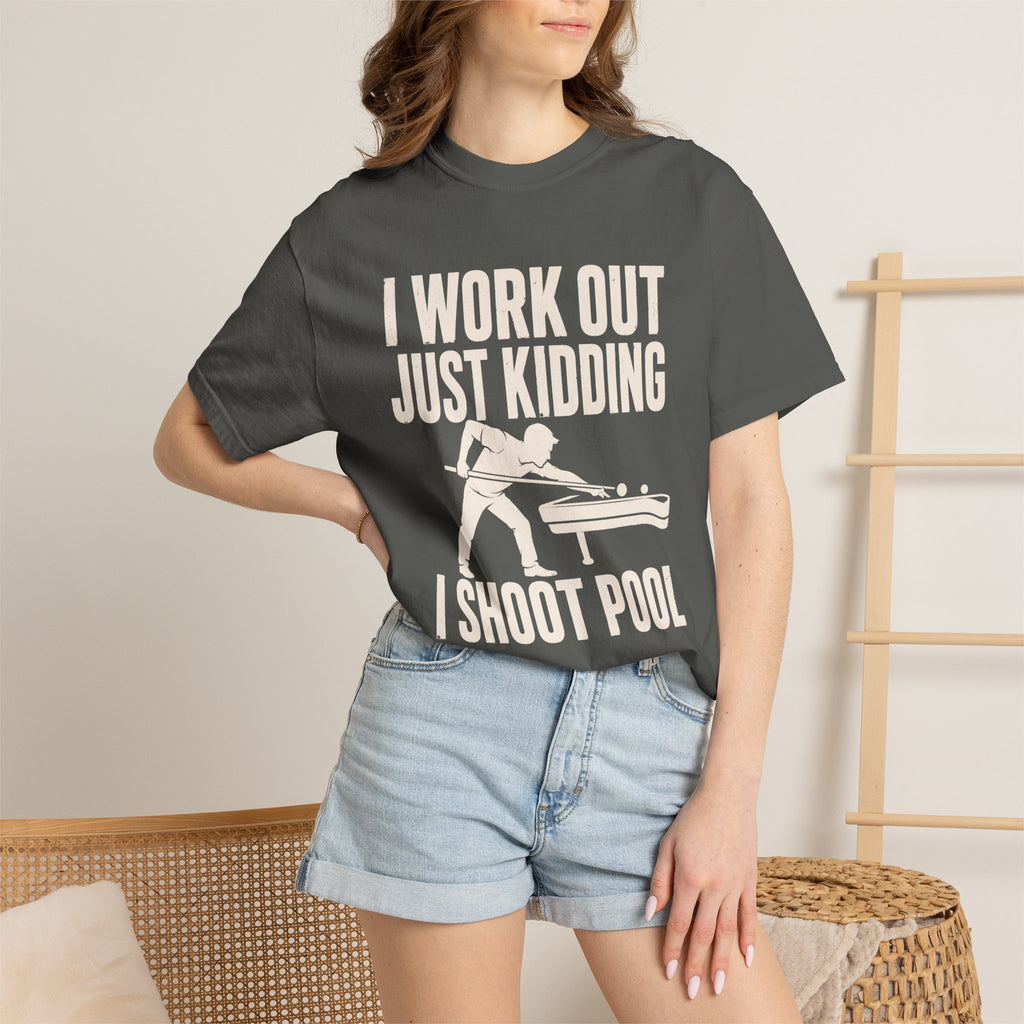 Workout Shoot Pool T-Shirt