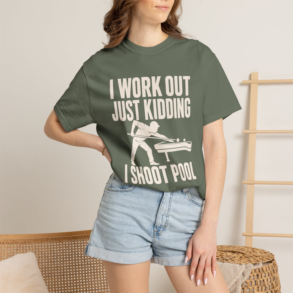 Workout Shoot Pool T-Shirt