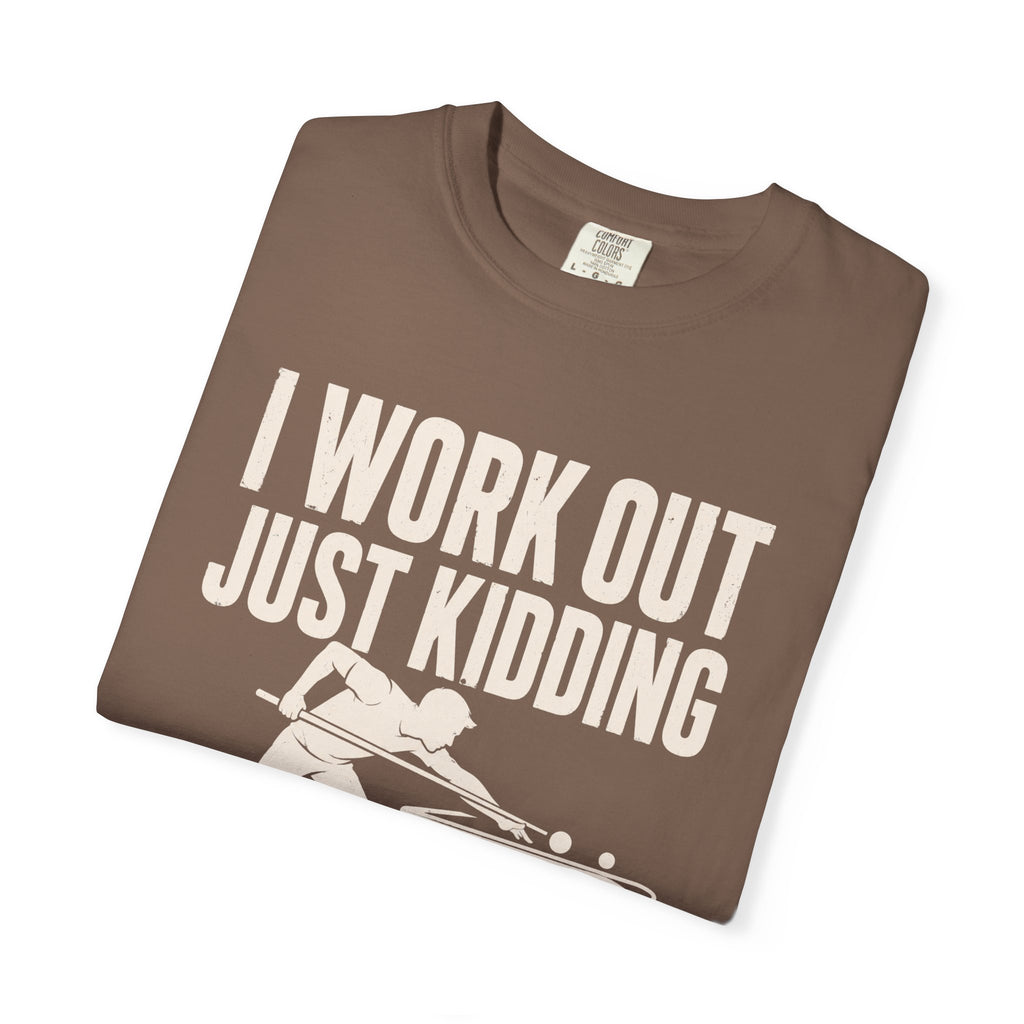 Workout Shoot Pool T-Shirt
