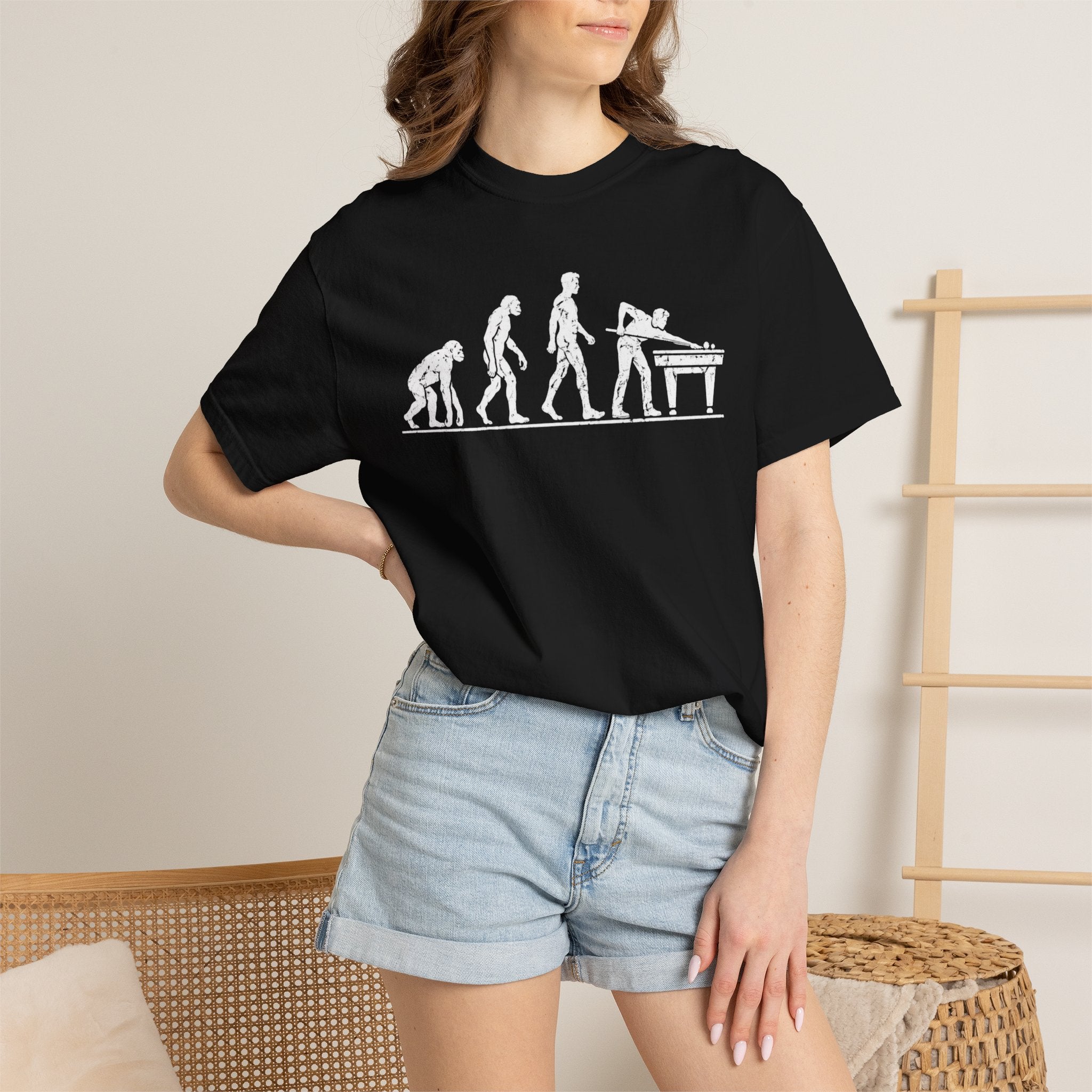 Pool Player Evolution T-Shirt