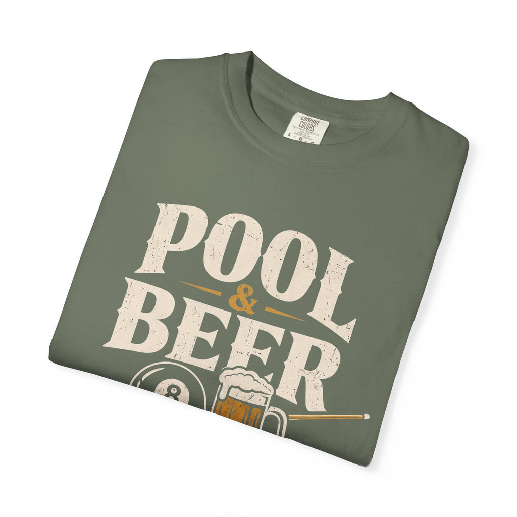 Pool & Beer Why I Am Here T-Shirt