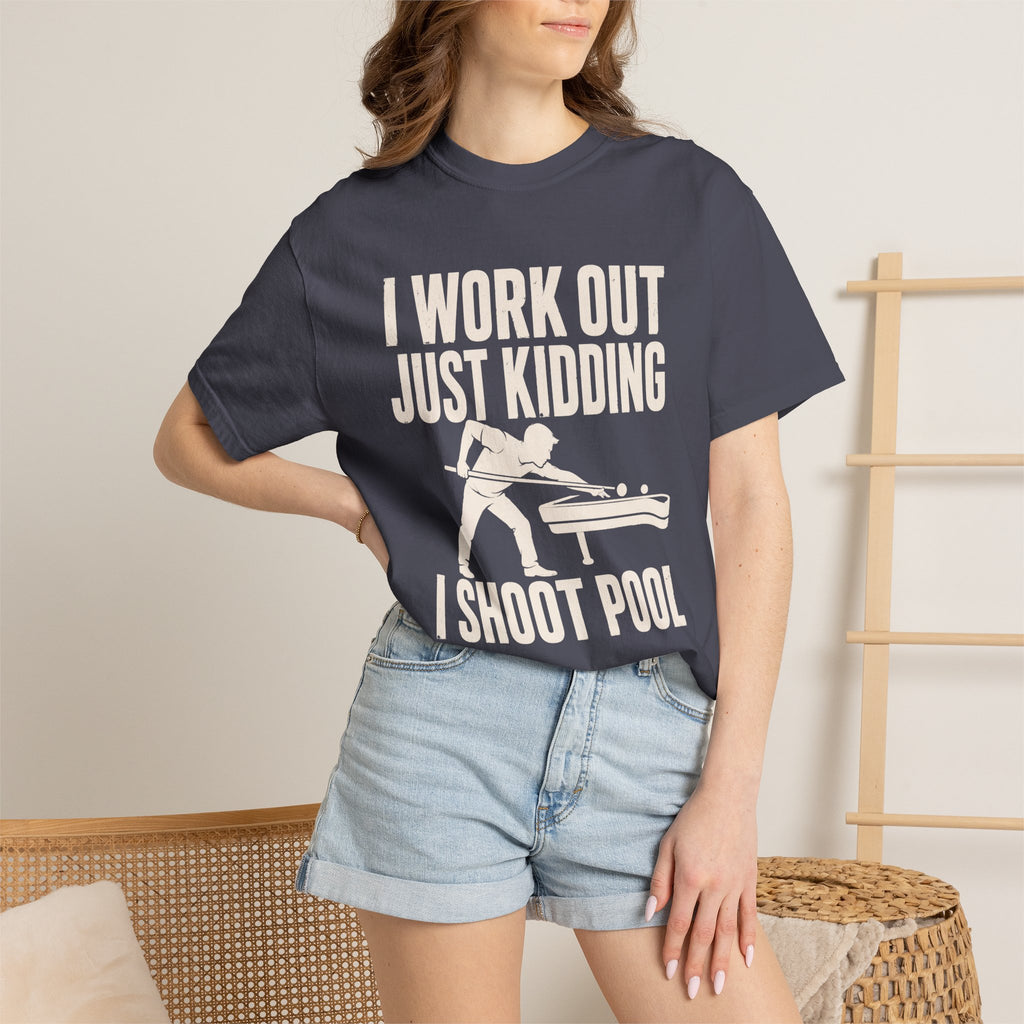 Workout Shoot Pool T-Shirt