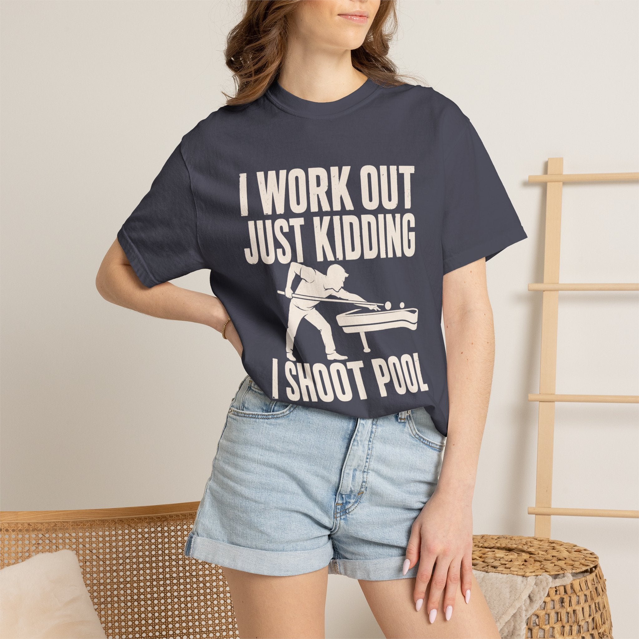 Workout Shoot Pool T-Shirt