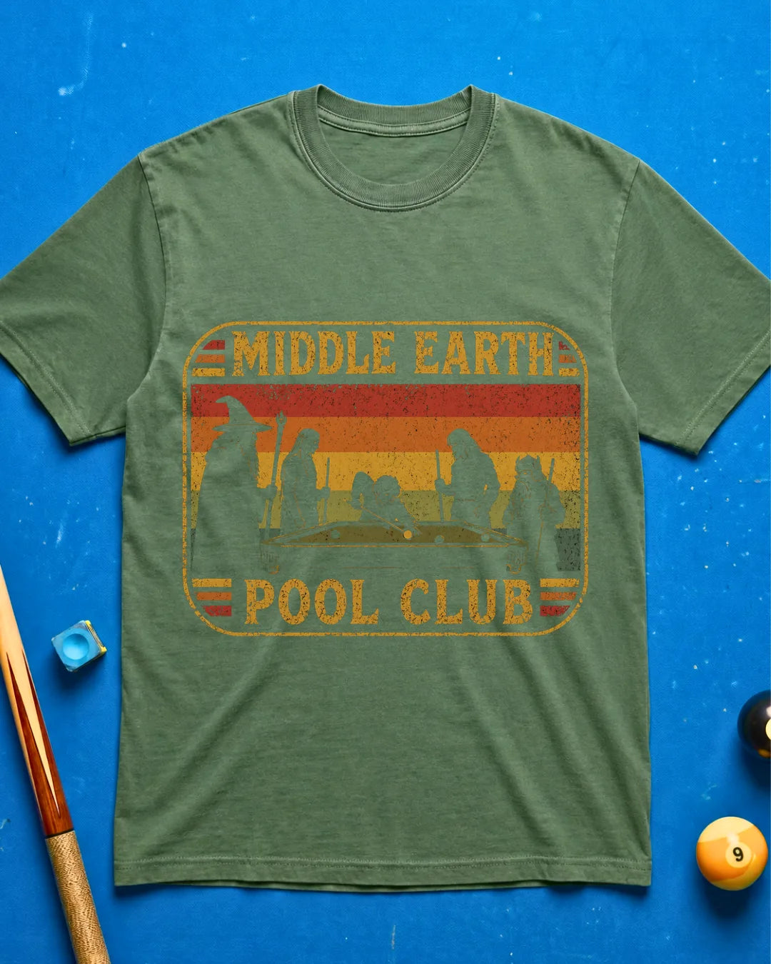 Middle Earth Pool Club T-Shirt