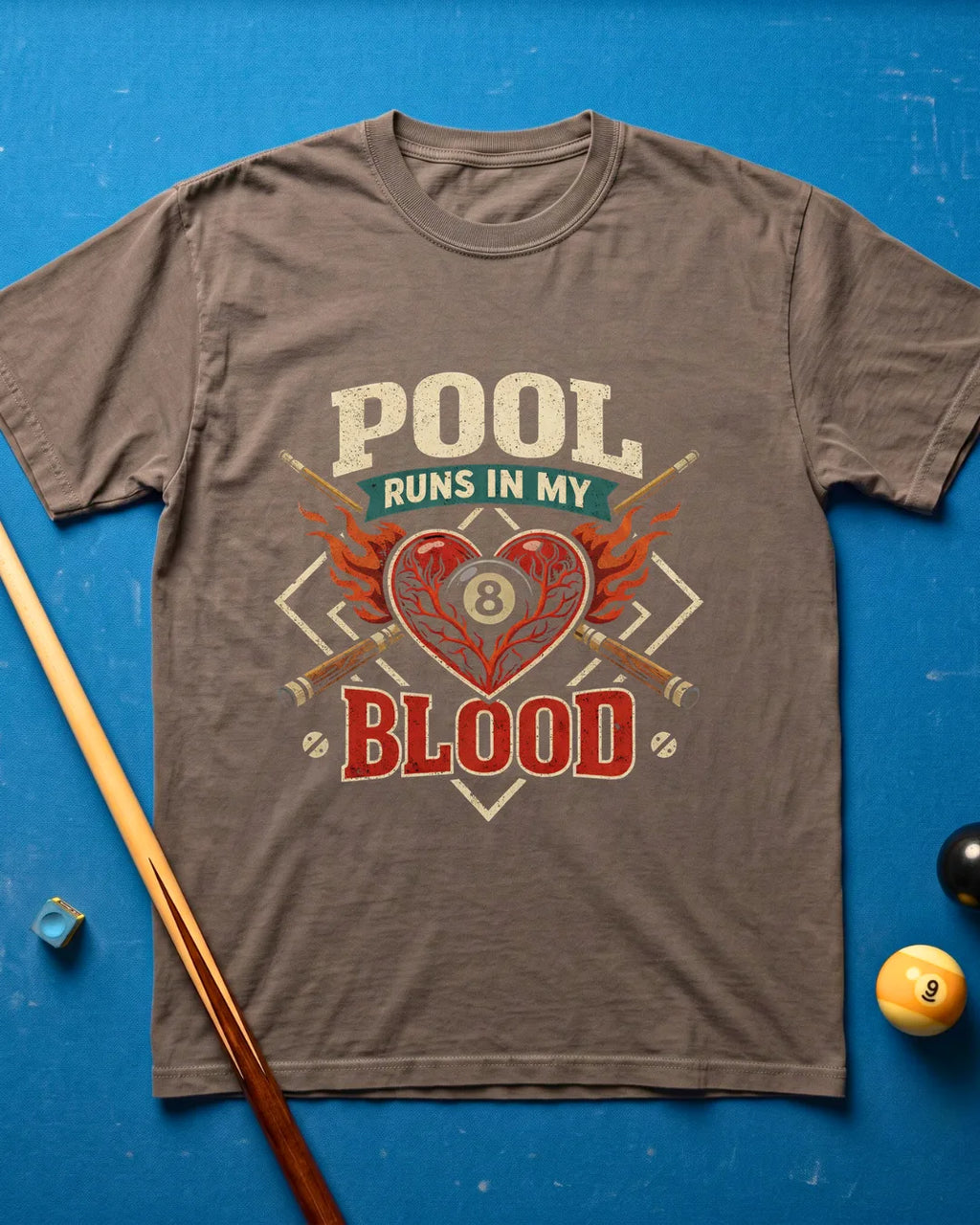 Pool In My Blood T-Shirt